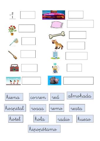 Lectura R y H ligada