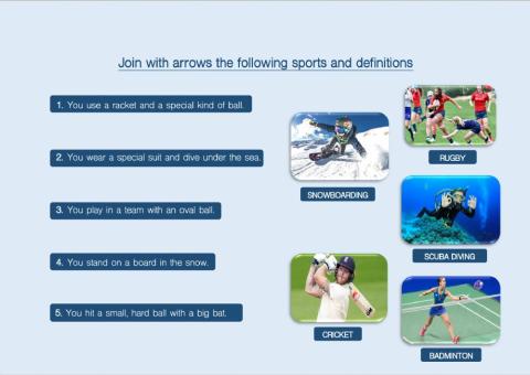 Sports descriptions 2