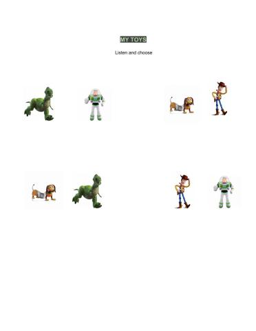 Toy story - listen and joing
