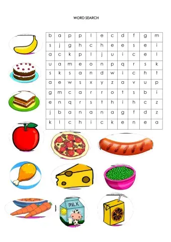 Foods in the Kitchen