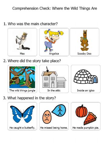 Where The Wild Things Are Comp Check