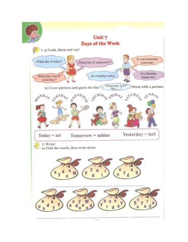 The Days of the Week