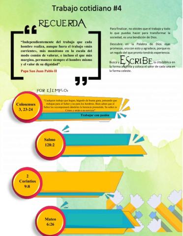 Textos bíblicos- el valor del trabajo