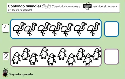 Contando contando hasta 20