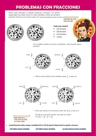 Problemas con fracciones