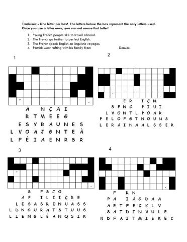 La Passion des Voyages - word drop