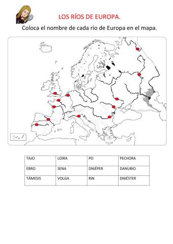 Ríos de europa