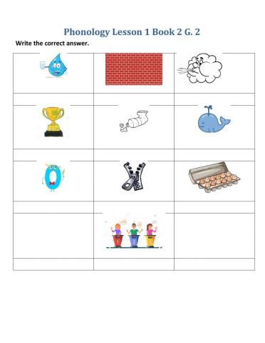 Phonology Lesson 1 Book 2