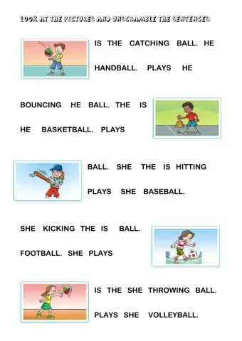 unit 1 gmf2 vocabulary with ball