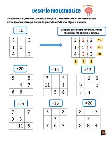 Desafío matemáticos