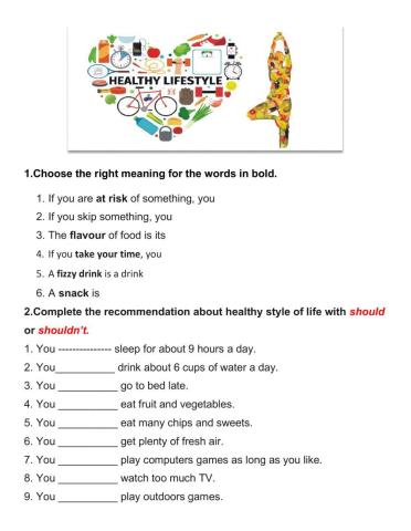 A Healthy Lifestyle-2