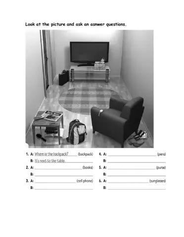 WHERE ARE THE OBJECTS?