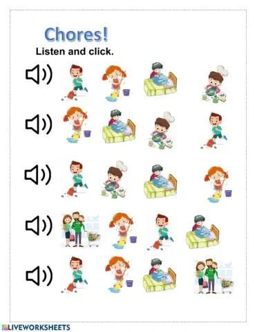 Simple present + chores