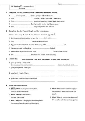 WK1-Review 2-Grammar