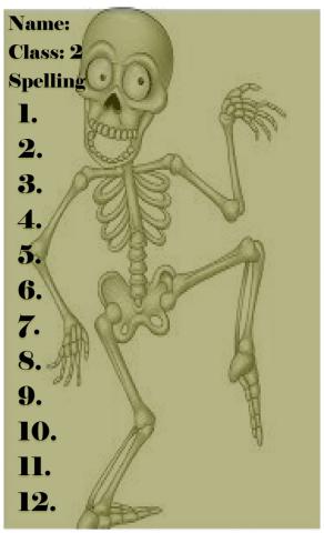 Spelling 2