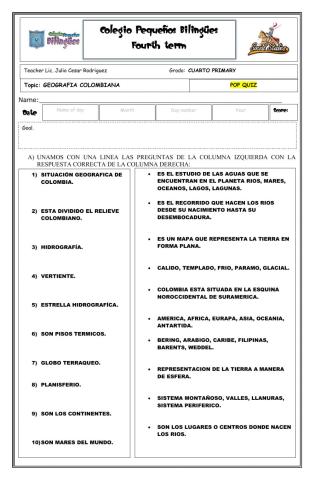 Geografia colombiana