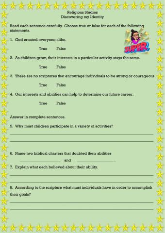 Discovering My Identity