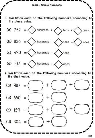 Quiz 4 Mathematics Year 2