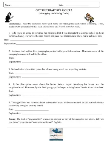 Get the trait straight 2