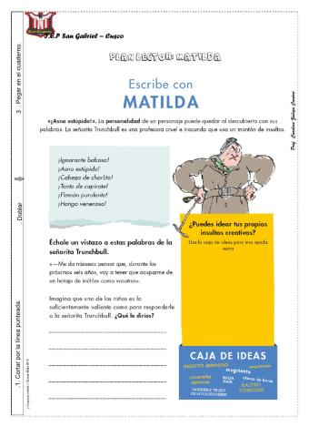 Matilda -pensamiento crítico