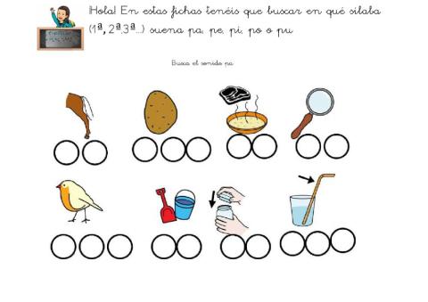 Conciencia fonológica -P-1