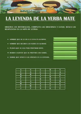 Leyenda de la yerba mate