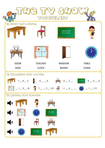 The TV Show Vocabulary