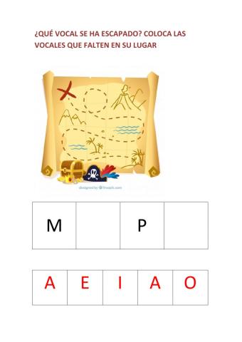 ¿Qué vocal se ha escapado?