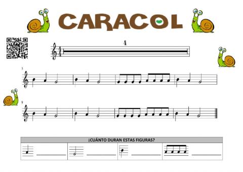 Partitura caracol