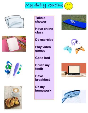 Daily routine