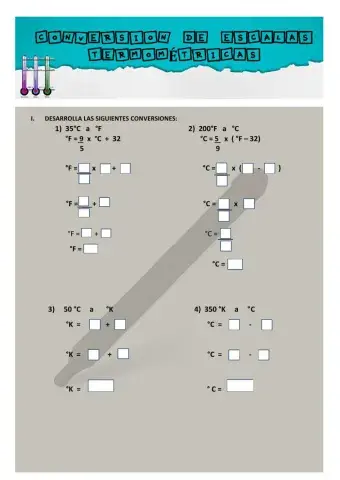 Escalas termométricas