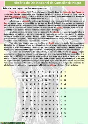 Dia da Consciência Negra