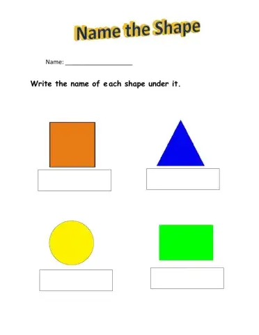 Name the shapes