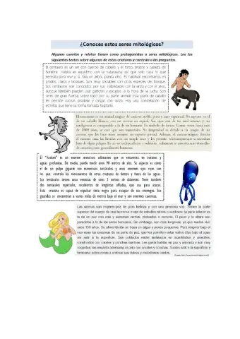 Conoces estos seres mitológicos