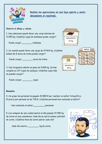 Problemas operaciones combinadas