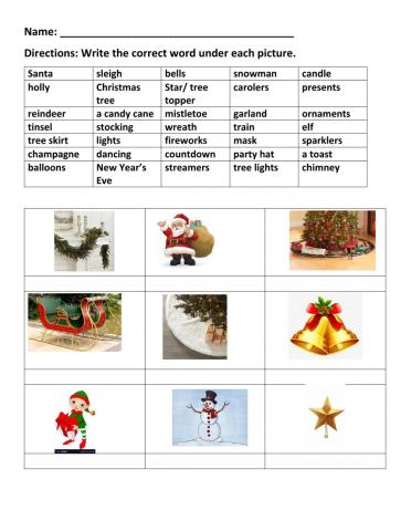 Christmas and New Years Pictures