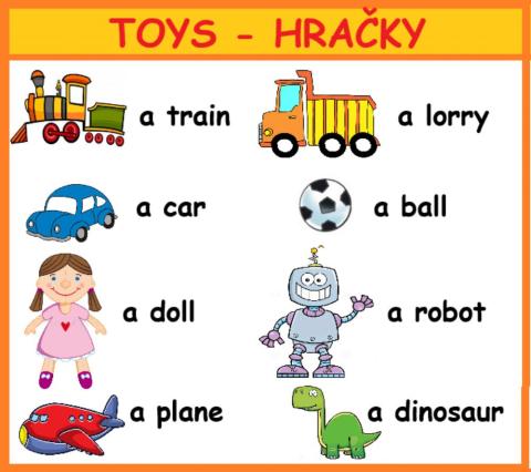 TOYS - listening vocabulary