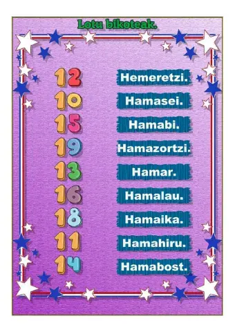 Lotu zenbakien bikoteak