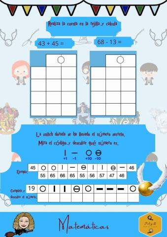 Cuentas ABN numeración símbolos