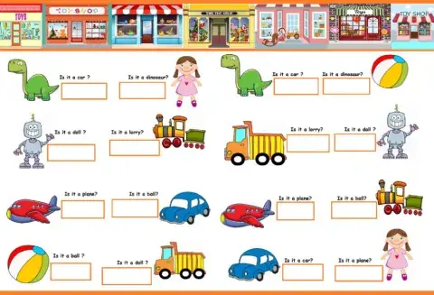 Toys - listen and answer