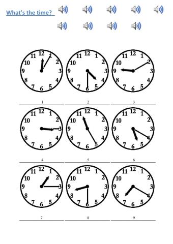 What's the time - past 2