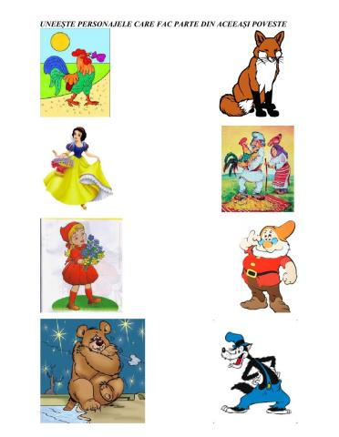 Personaje din povești