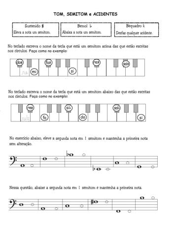 Tom e Semitom e Acidentes