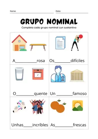 O grupo nominal