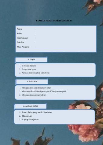 Biologi Pertemuan II