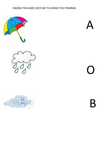 Αρχικο γραμμα