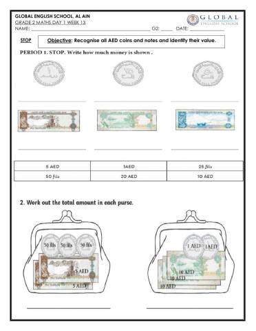 Math-word money problem