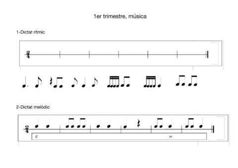 Control 5è música, 1er trimestre