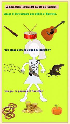 Escoge la imagen correcta del cuento