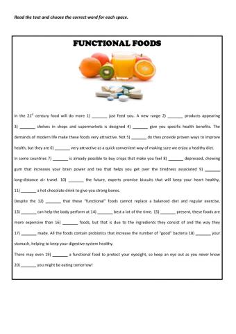 Functional foods